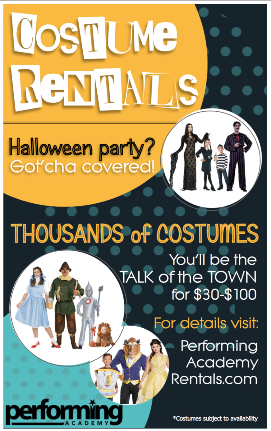 Halloween Costume Rental Desired Effect Rentals