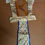egypt male gold _ blue flap w_suspenders